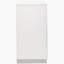 Commode 6 tiroirs blanche ultrabrillante