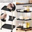 Glormarie Wood Bar Cart