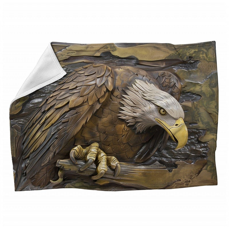 Jeté en peluche floral tendance, L 60 po x L 80 po