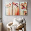 "Floral Abstract" sur toile-669957926