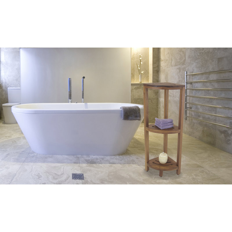 12" W x 40.5" H Bathroom Shelf