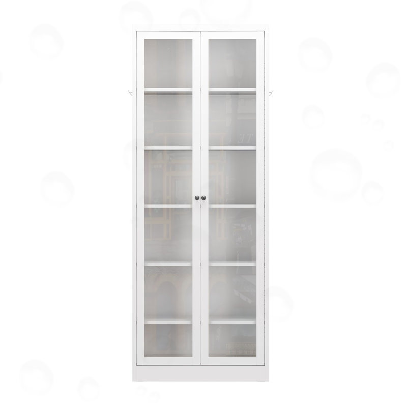 Garde-manger en métal avec 5 tablettes réglables