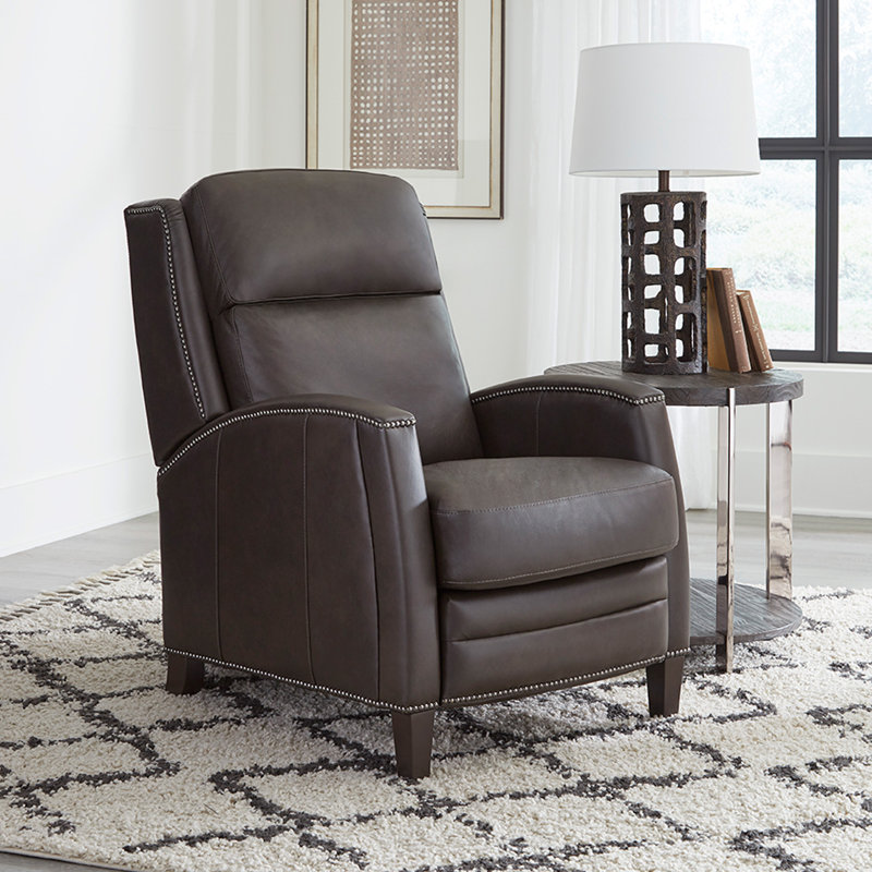 Hamwi Pushback Recliner, Slate Noire, Manual