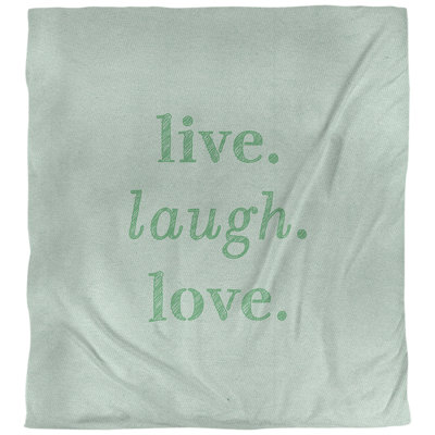 Housse de couette réversible en temps réel citations à la main live love love