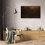 «The Forest in Winter at Sunset» par Théodore Rousseau - Art mural sur toile tendue avec châssis-1170883039