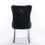 Chaise en velours moelleux avec garniture cloutée-252514360-252514367