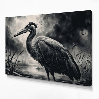 Art mural sur toile noir