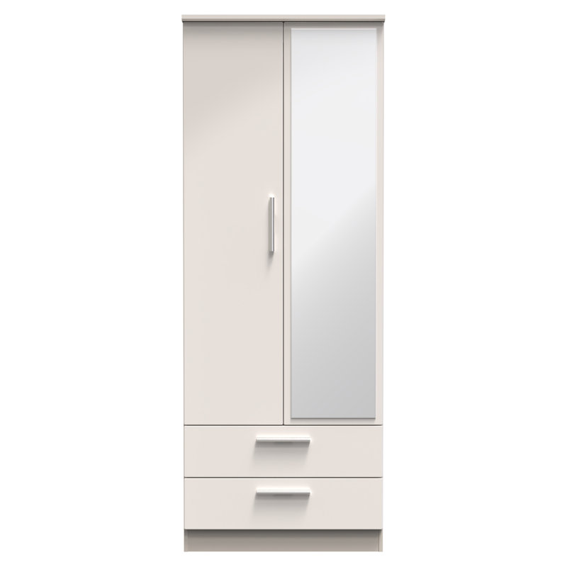 Borgeson Manufactured Wood Wardrobe, Kashmir Gloss/Kashmir
