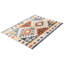 Tapis de couloir en polyester taupe / cuivre Areeg Southwestern tissé à plat 2 pi 6 po x 8 pi-1226288218