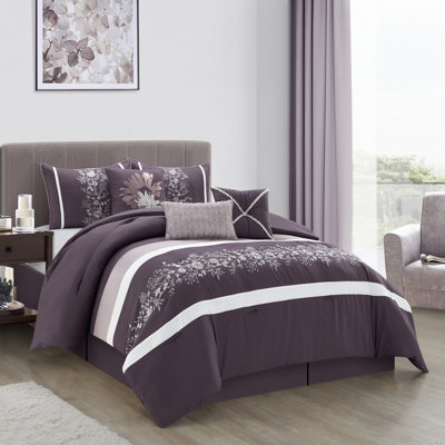 Ensemble d'édredon en microfibre 7 pièces Vienna