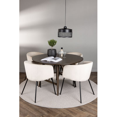 Lisco 4 - Person Dining Set