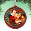 5.5'' Glass Animals Ball Ornament