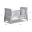 Sleigh Urbane Cot Bed With Mattress, Pebble