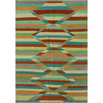 Wool Striped Indoor Rug