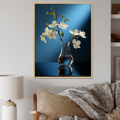 Perle pureté vase nature morte III - impression