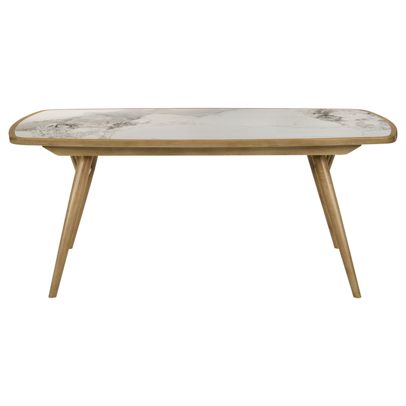 Lilianne 73-Inch Rectangular Dining Table Weathered Natural