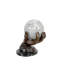Bronze Hand Holding Marble Ball Sculpture