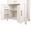 Grand garde-manger arqué avec tablettes réglables-525288075