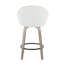 Ensemble de 2 tabourets de comptoir à hauteur fixe Matisse-726604823