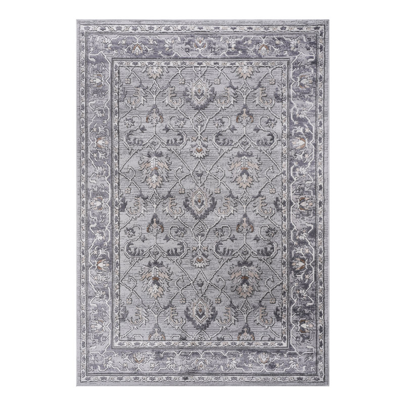 /Grey 5X7 Area Rug - Non-Shedding And Fashionable For Living Room, Bedroom, Dining Room Stylish, Rectangle 5' x 7'