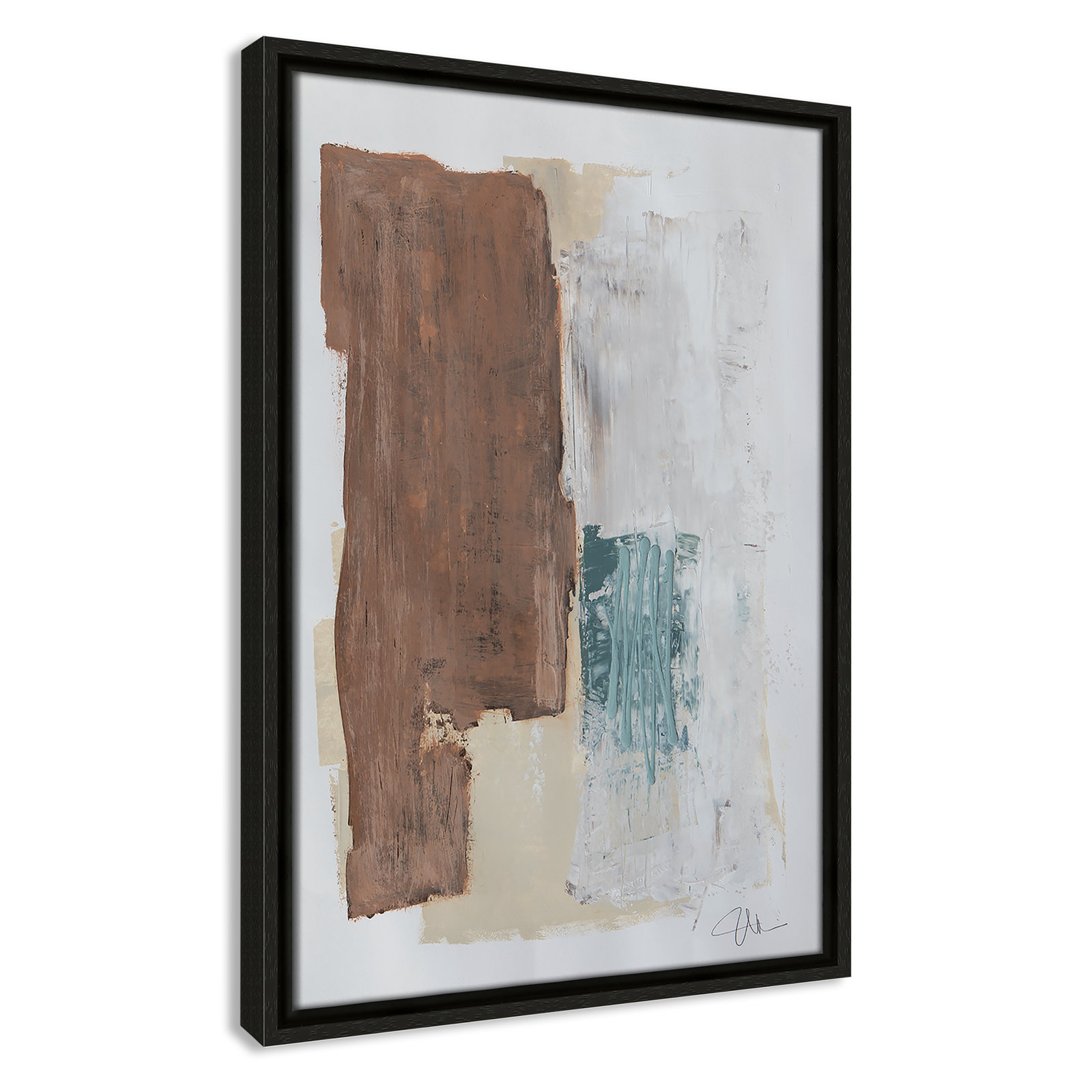 Rosena I Print, 19.5'' H x 13.5'' W x 2'' D, Espresso Framed