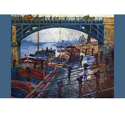 " The Coal Carrier " by Claude Monet