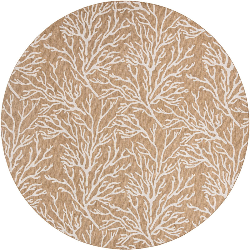 Contemporary Azilynn Area Rug, Round 12'
