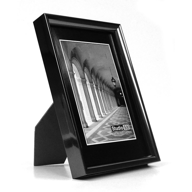 Cadre photo tendance Glam Sleek Collection, Industriel clair, 8 po x 10 po