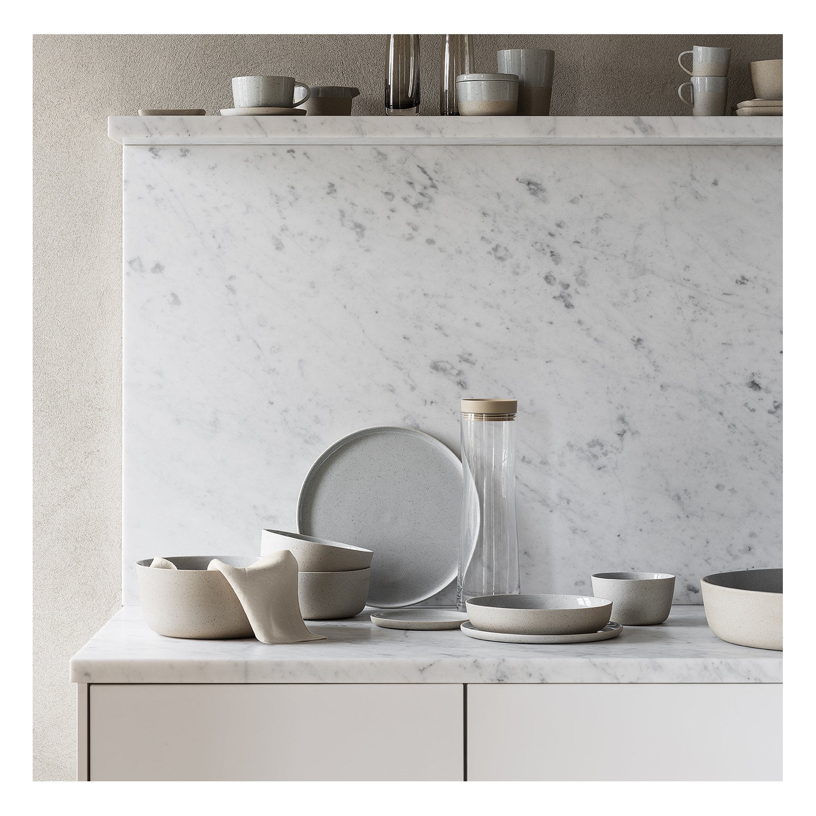 SABLO Ceramic 29 oz. Dining Bowl, Cloud