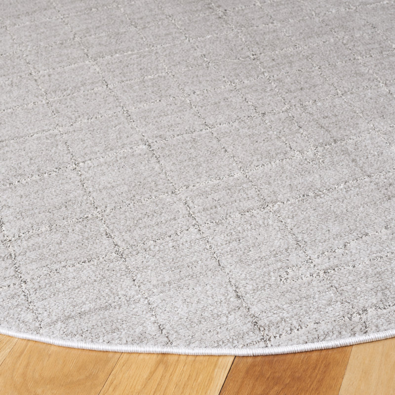 Neptune Performance Abstract Rug, Round 6'7"