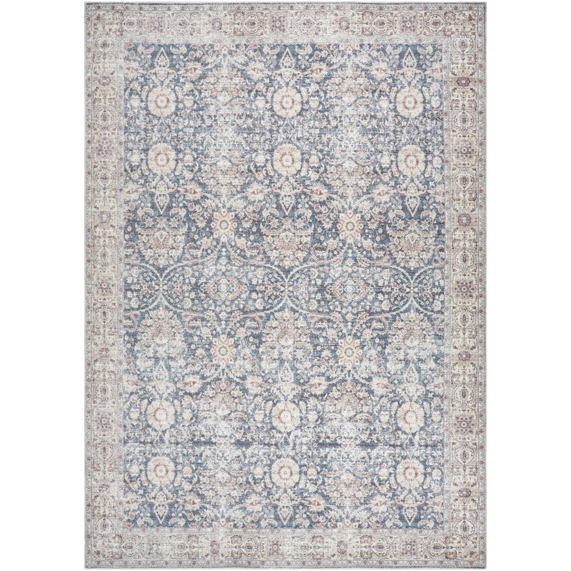 Tapis gris Vivir x Livabliss Mary, Rectangle 2'1" x 3'9"