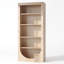 Bibliothèque à 5 niveaux Asily, H 71,06 po x l 29,53 po-1213318624