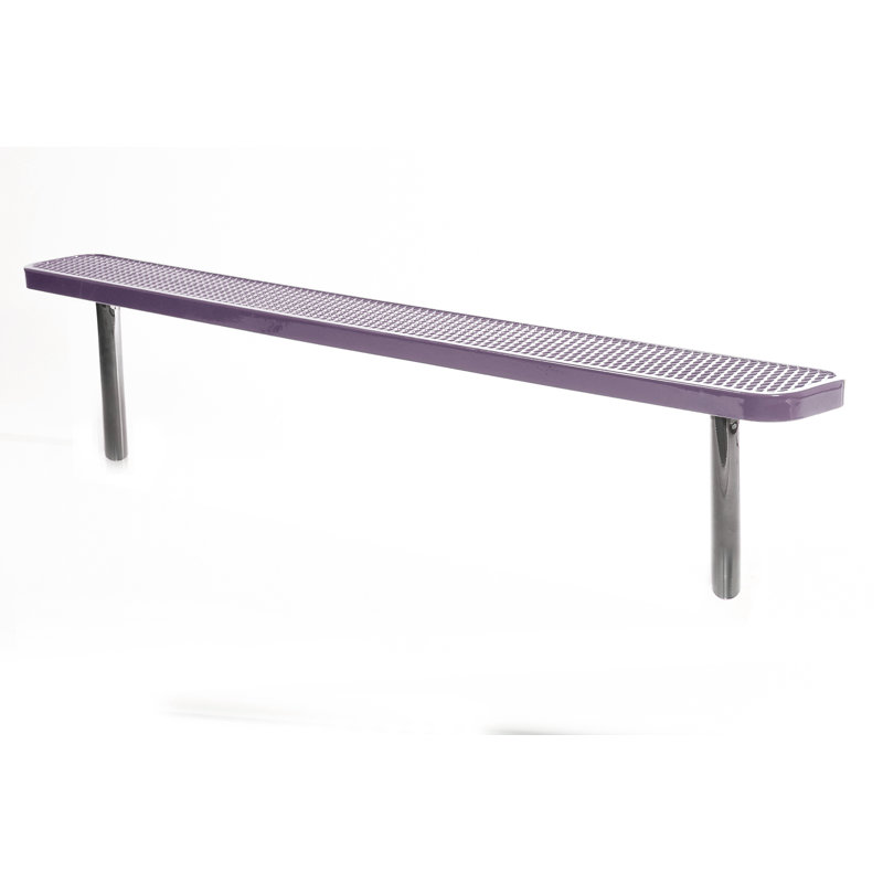 Banc de parc en plastique Myran, Mauve