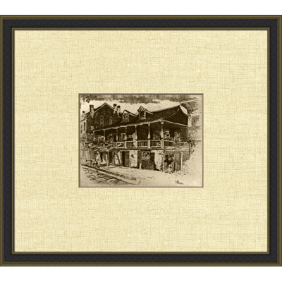 The Organ Grinder, New Orleans Print