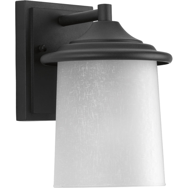 Lanterne murale d'extérieur Kephart, Noir, H 11,12 po x l 8 po x P 8,88 po