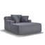 Canapé-lit surdimensionné avec coussin et coussin-879872758