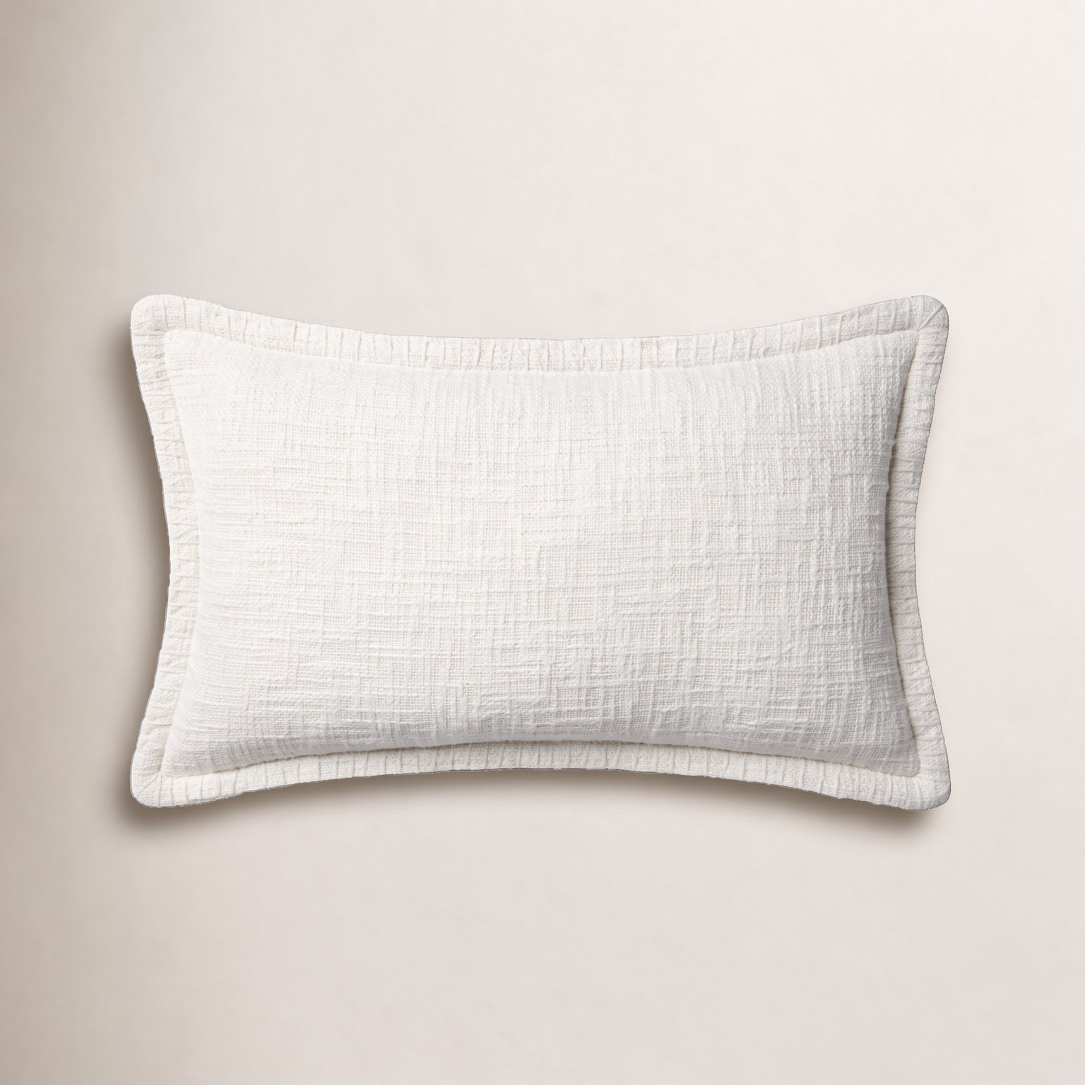 Favela Cotton Pillow Cover, 13" H x 21" W x 6" D, Polyester/Polyfill