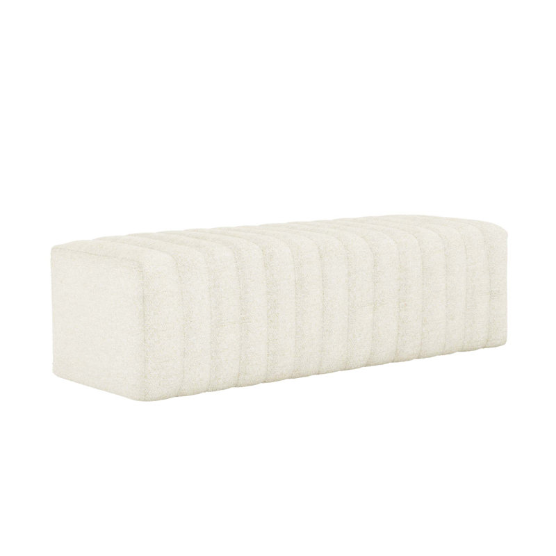 Cleo Upholstered Bench, Foam