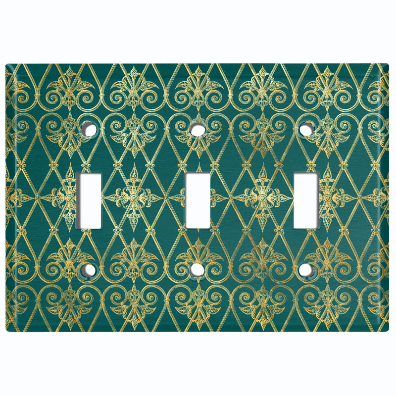 Plaque murale à 3 barreaux Damask