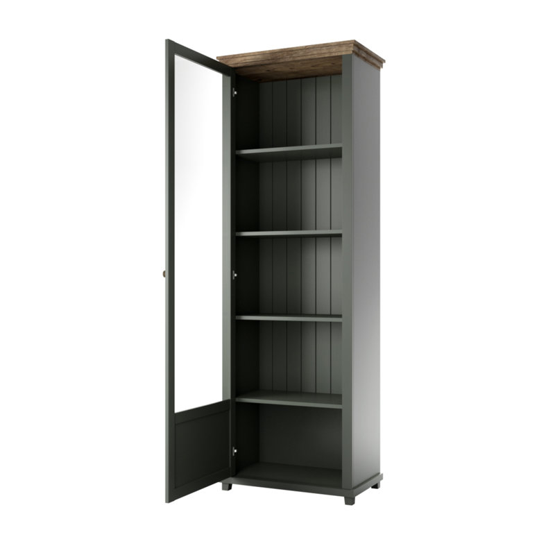 Wieland Display Cabinet, Left, Green