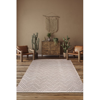 Amiliya Solid Colour Chenille Area Rug