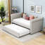Lit de jour simple tapissier avec gigogne simple Jahnell-1688525354