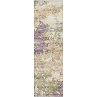 Premium Machine Washable Mayfield AMF2068 Abstract Rug