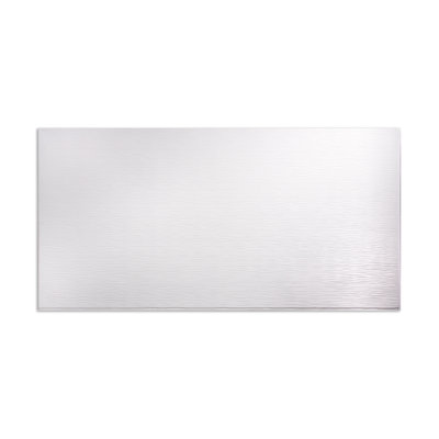 Panneau mural décoratif horizontal en vinyle FASÄDE 4 pi x 8 pi Ripple