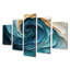 Elianna - Abstract Spirals Wall Art - décoration murale moderne