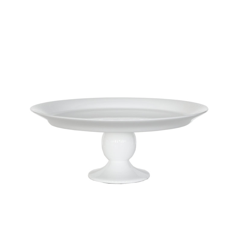Jar, White, 7.09" H x 15.76" W x 15.76" D