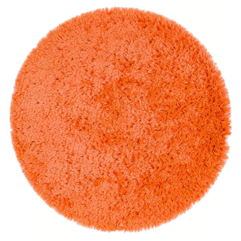 Tapis rond en coton Tulisia, Rond 4 pi 11 po
