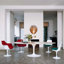 Cezka Oval Marble Top Dining Table