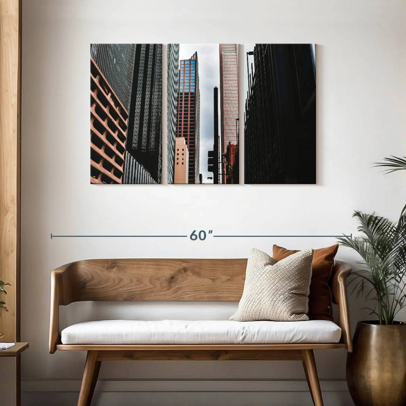 Lilie Dallas Buildings, H 28 po x l 45 po