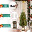 Lighted Artificial Spruce Christmas Tree